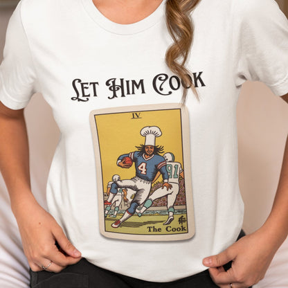 James Cook - Let Him Cook T-shirt - Leveled Up Labels