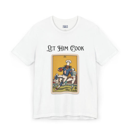 James Cook - Let Him Cook T-shirt - Leveled Up Labels