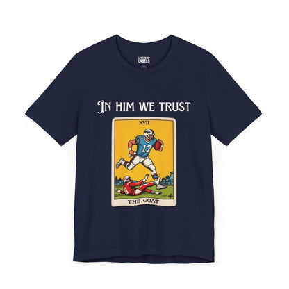 Josh Allen - In Him We Trust Tarot Card T-shirt - Leveled Up Labels