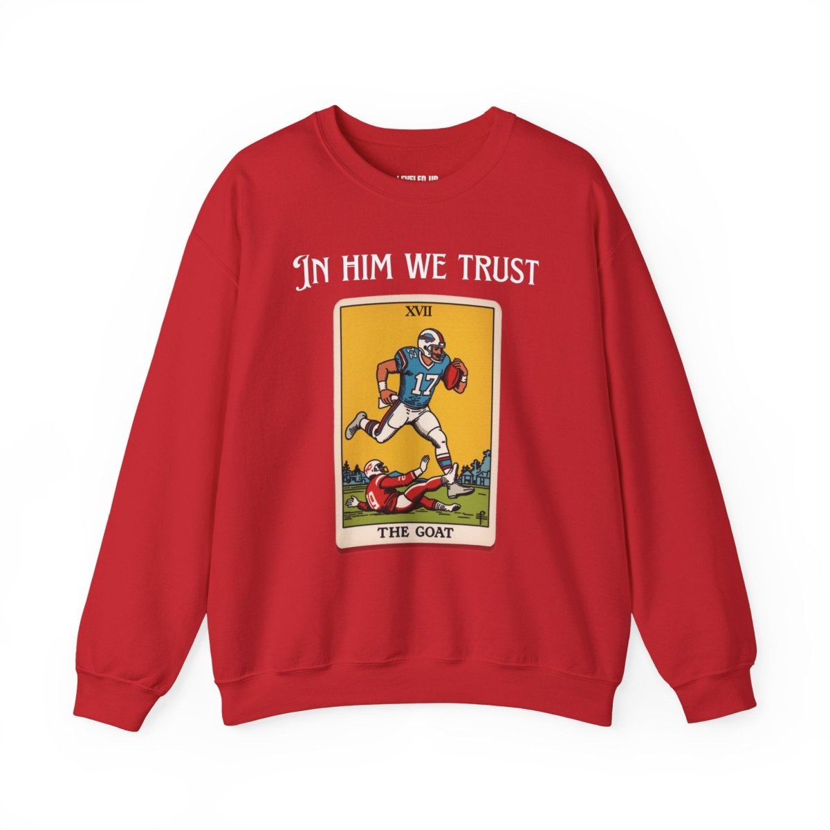 Josh Allen - In Home We Trust Crewneck Sweatshirt - Leveled Up Labels