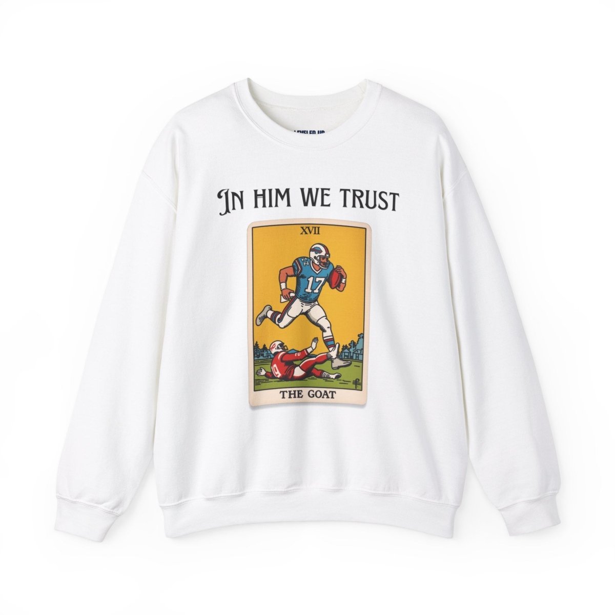 Josh Allen - In Home We Trust Crewneck Sweatshirt - Leveled Up Labels