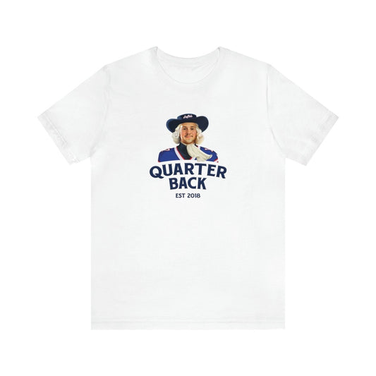 Josh Allen Quarterback "Quaker" Parody T - Shirt - Leveled Up Labels