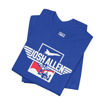 Josh Allen Top Gunner T-Shirt - Leveled Up Labels