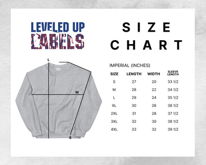 Papi Icon Crewneck Sweatshirt - Leveled Up Labels