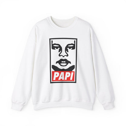 Papi Icon Crewneck Sweatshirt - Leveled Up Labels