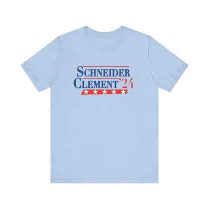 Schneider Clement '24 T - Shirt - Leveled Up Labels