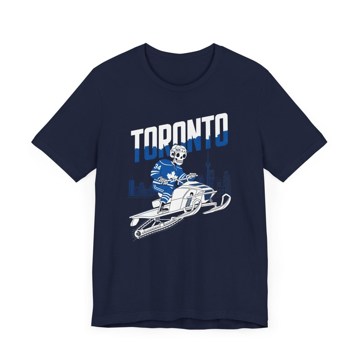 Toronto Hockey Skeleton T-Shirt - Leveled Up Labels