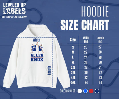 Unisex Allen Knox Hoodie - Leveled Up Labels