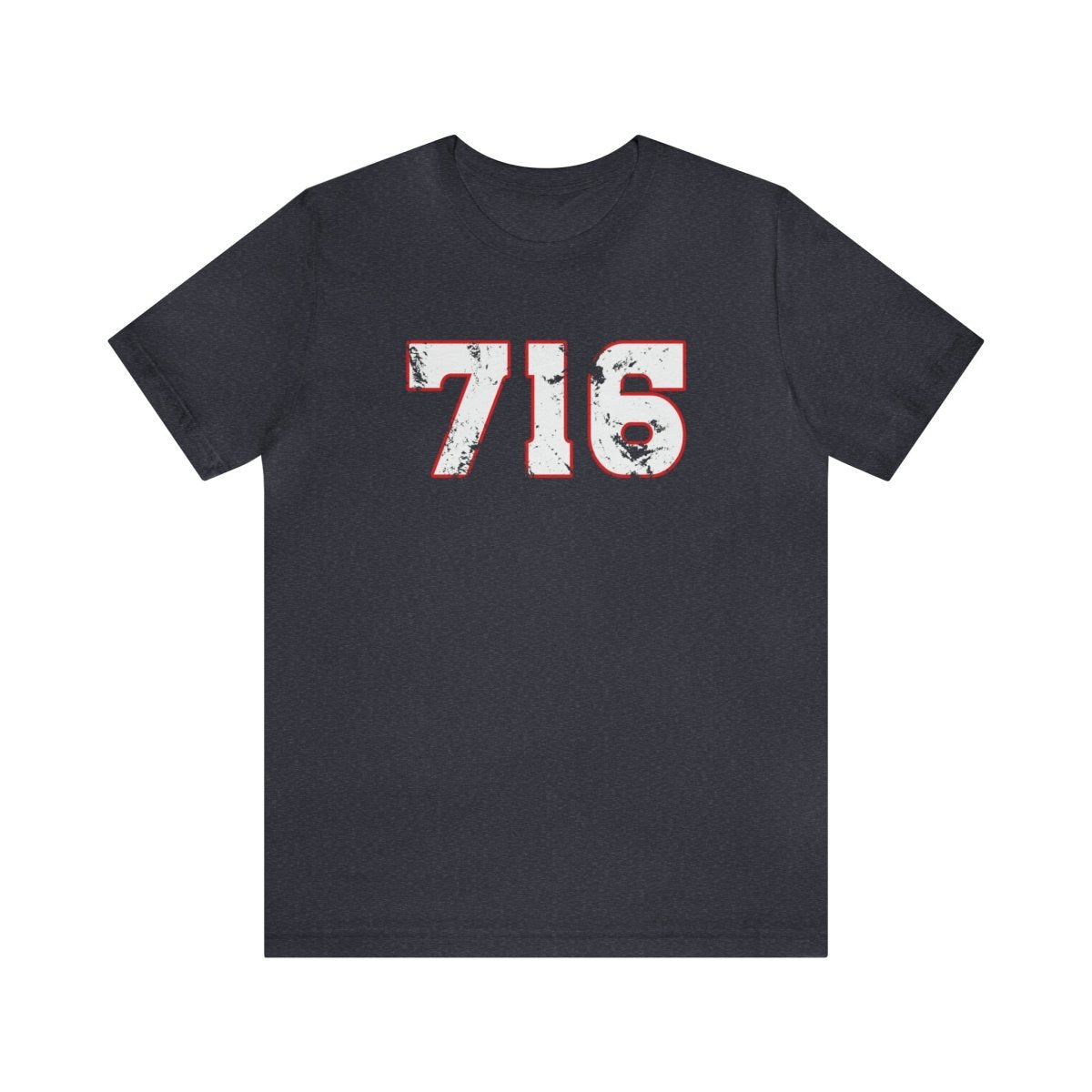 Unisex Buffalo 716 Spirited History T - Shirt - Leveled Up Labels