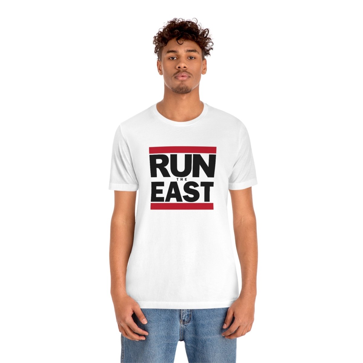 Unisex Run the East T - Shirt - Leveled Up Labels