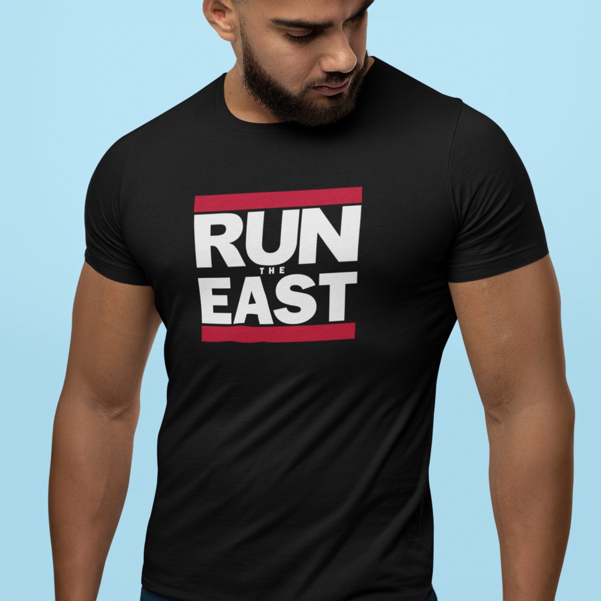 Unisex Run the East T - Shirt - Leveled Up Labels