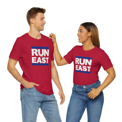 Unisex Run the East T - Shirt - Leveled Up Labels