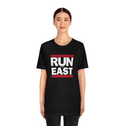 Unisex Run the East T - Shirt - Leveled Up Labels