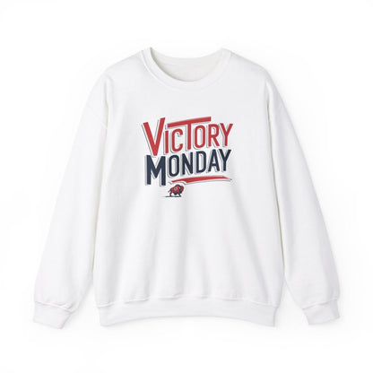 Victory Monday Buffalo Football Sweatshirt - Leveled Up Labels